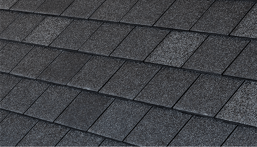 F Wave Charcoal Blend Synthetic Shingles