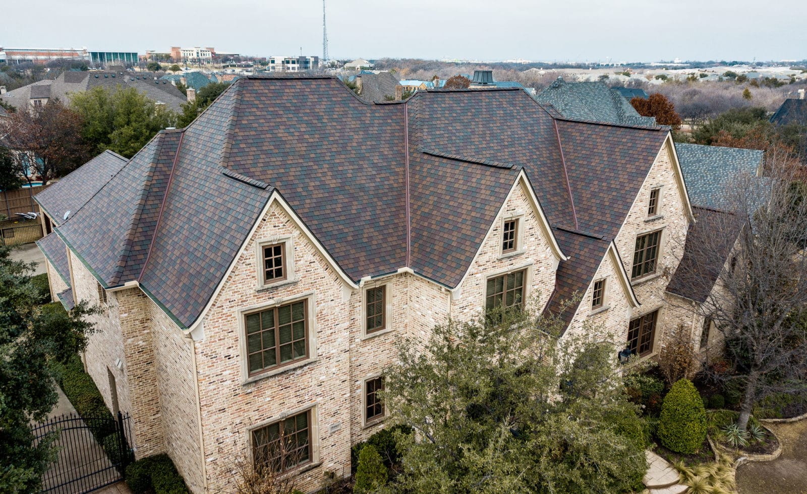 Frisco, Texas Home with F Wave Harvest Blend Shingles