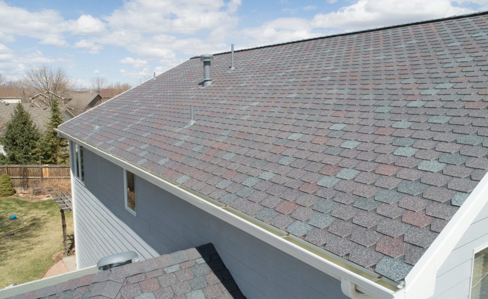 Colorado Home Roof Transformation After Photo with F Wave Synthetic Shingles - Colonial Estate