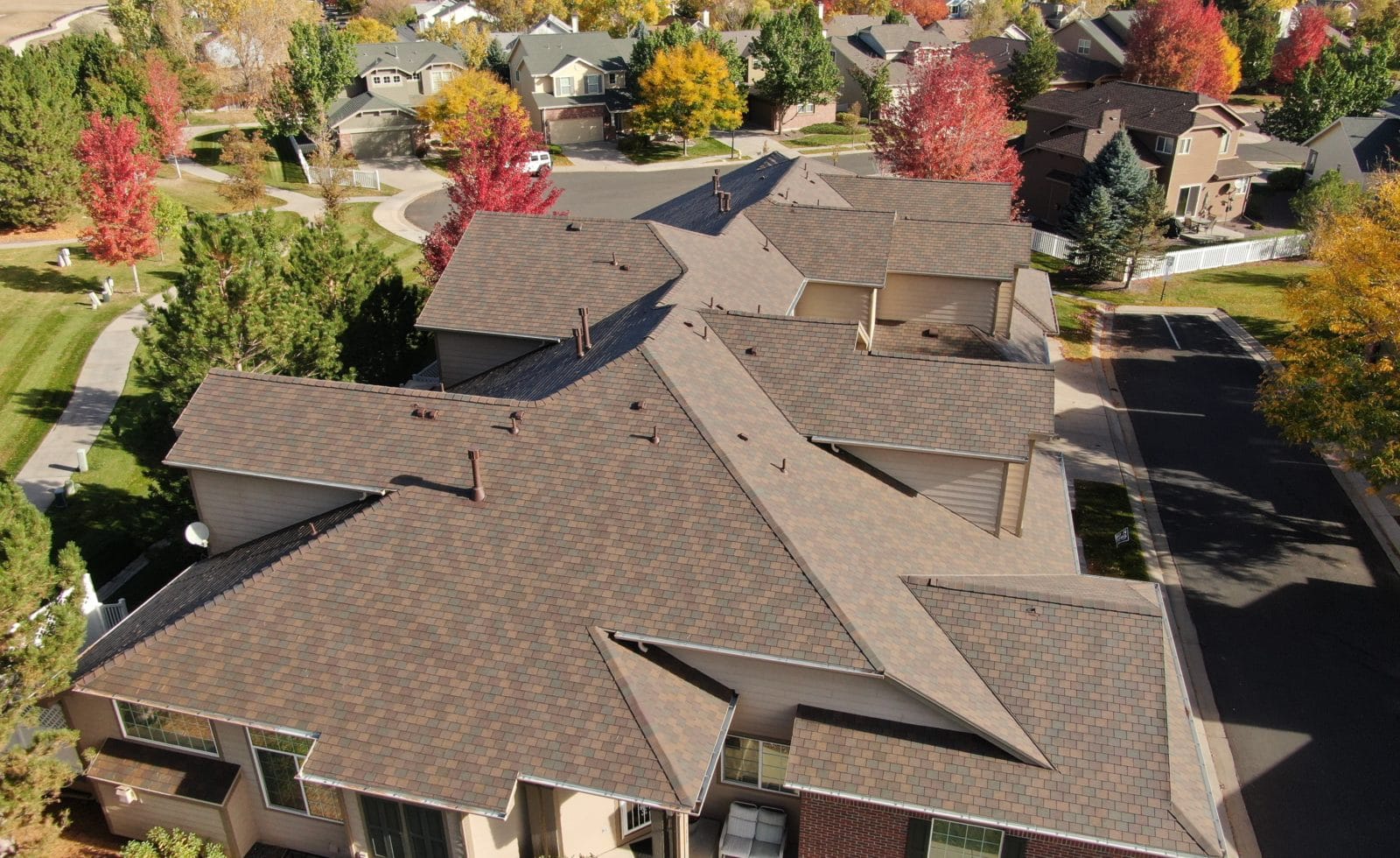 F Wave Synthetic Shingles Commercial Install at Gold Run Condominiums