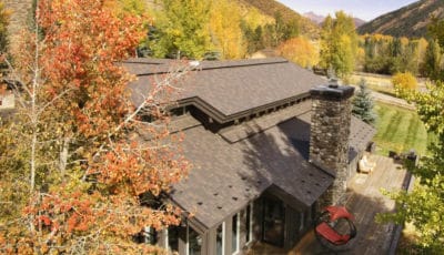 F Wave Synthetic Shingles on Residence in Idaho