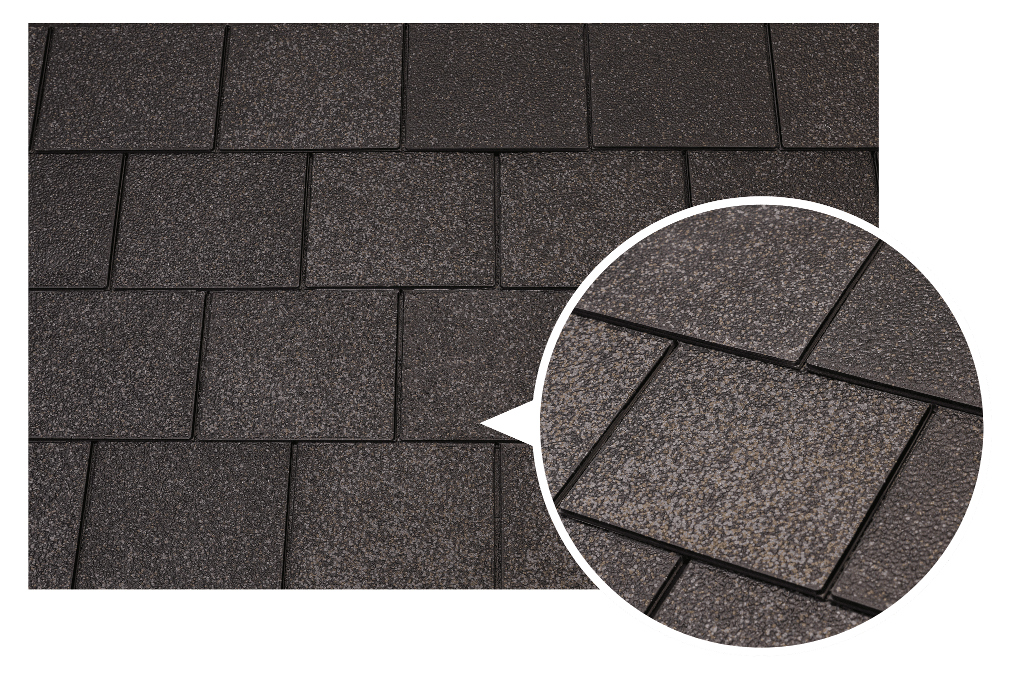 REVIA Designer Slate Synthetic Shingles | F Wave